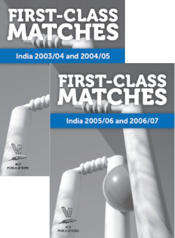 First-Class Matches: India 2003/04 and 2004/05, and India 2005/06 and 2006/07