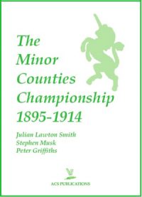 Minor Counties 1895-1914