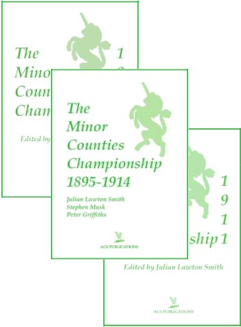 The Minor Counties Championship 1895-1914, The Minor Counties Championship 1910 and The Minor Counties Championship 1911